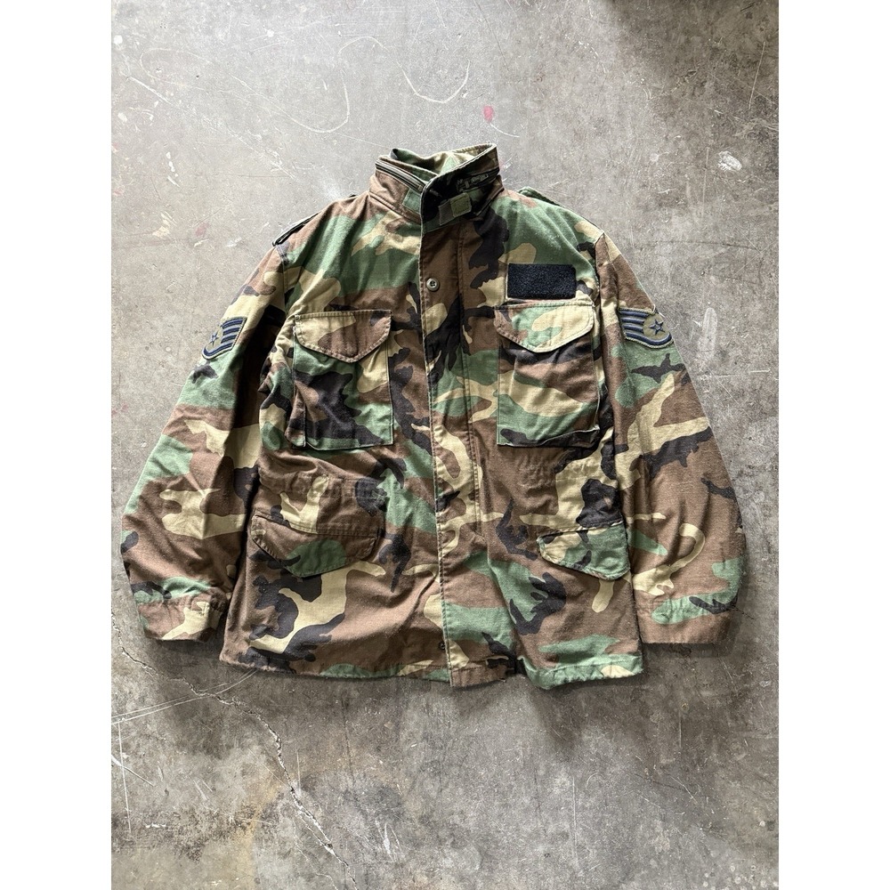 US Military Cold Weather Parka Camouflage 8415-01-099-7835 Medium Jacket